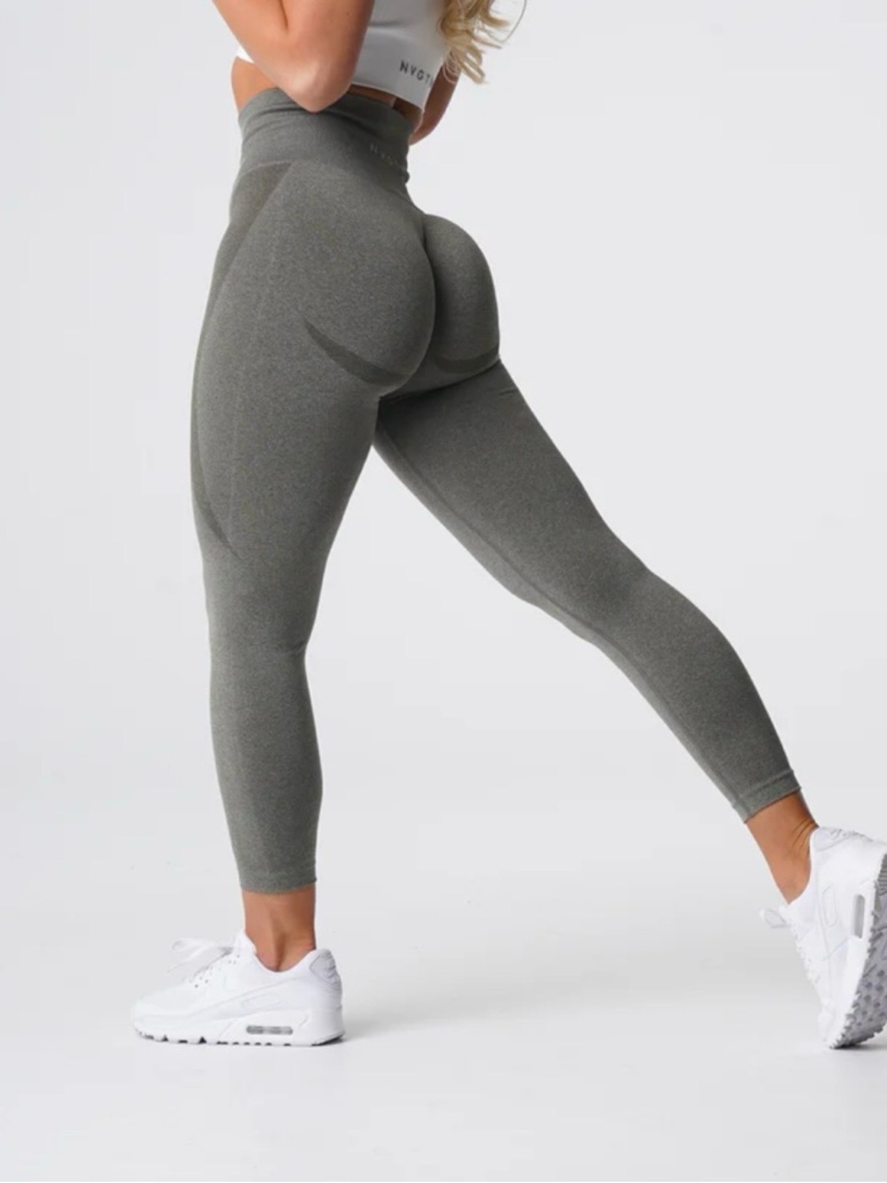 NWT NVGTN Olive Green Contour Leggings